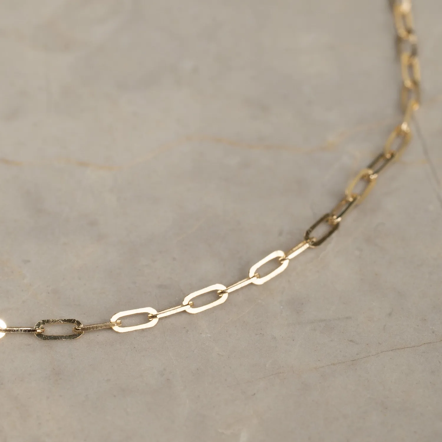 Sisi Copenhagen Alma Small armbånd massivt 9 kt guld 20 cm