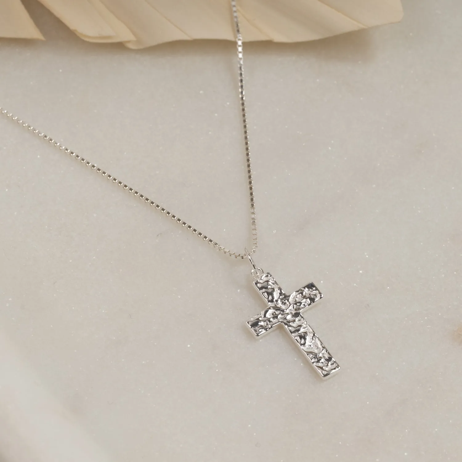 Sisi Copenhagen Elma Cross vedhæng sterlingsølv 20 mm