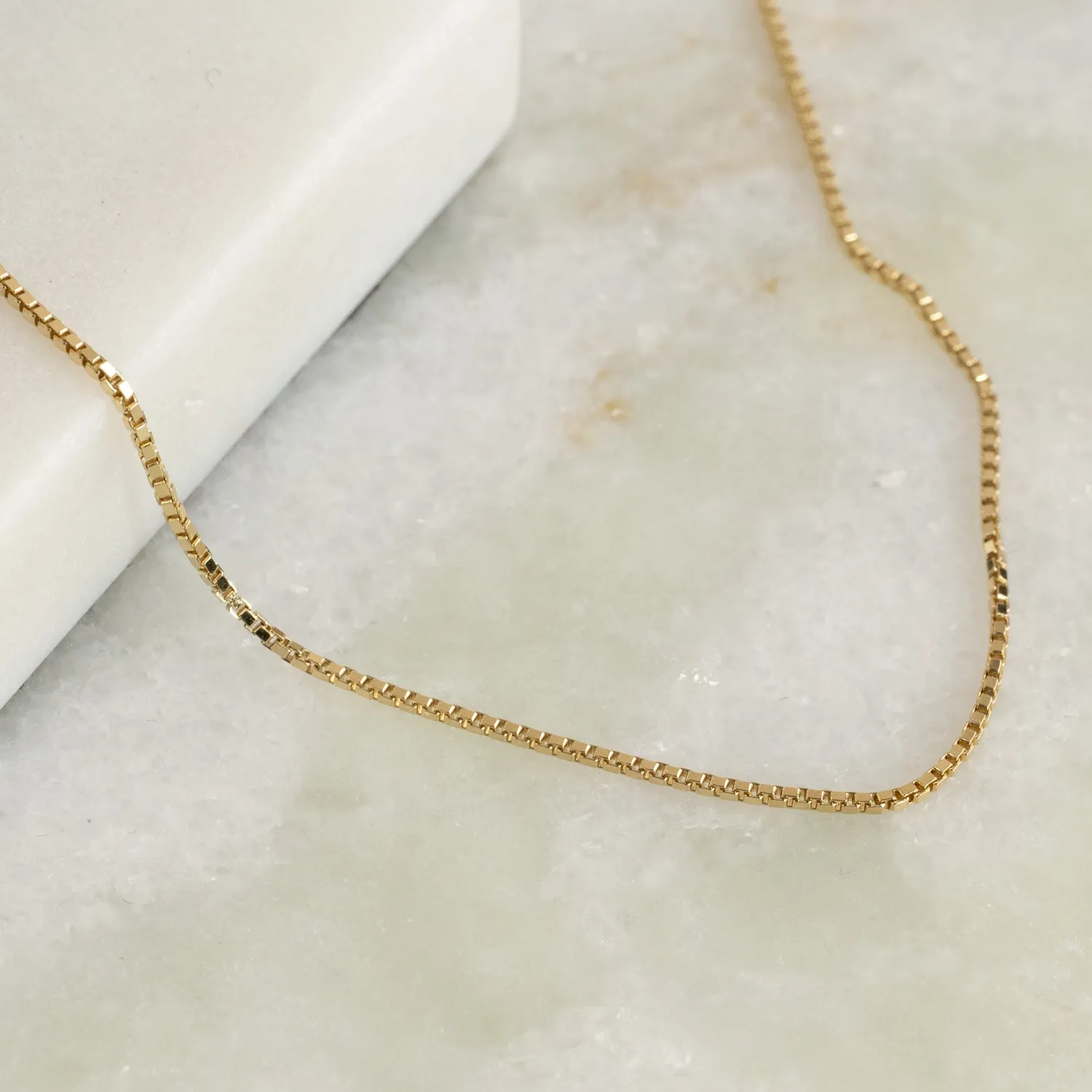 Sisi Copenhagen Venezia Solid Gold halskæde 14 kt 45 cm
