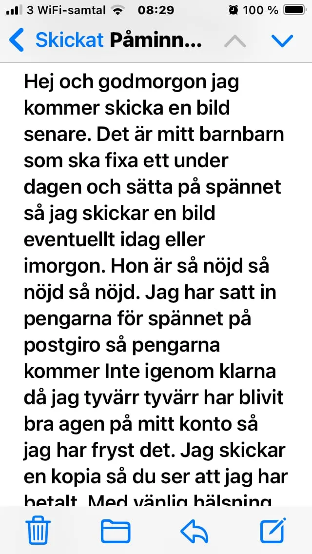 TIMI OF SWEDEN Hermine hårspænde 9 cm stenlook