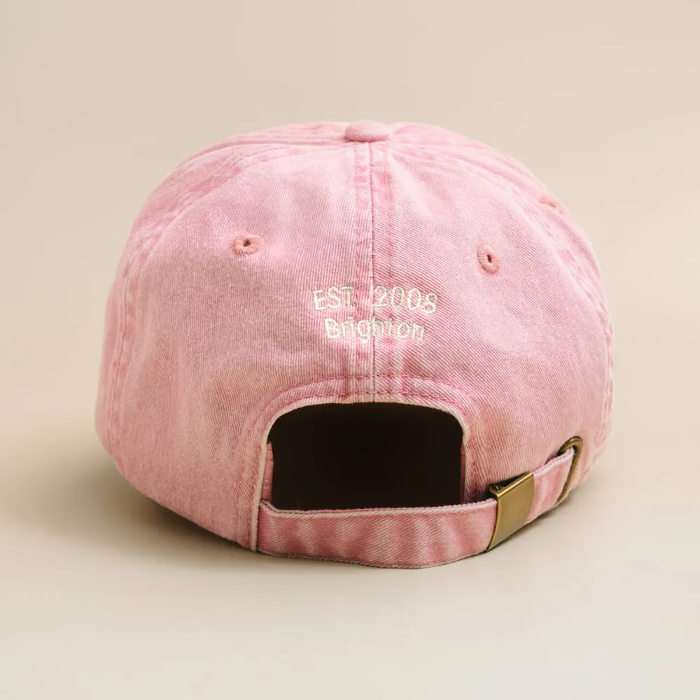Orelia Shell Embroidered kasket pink one size