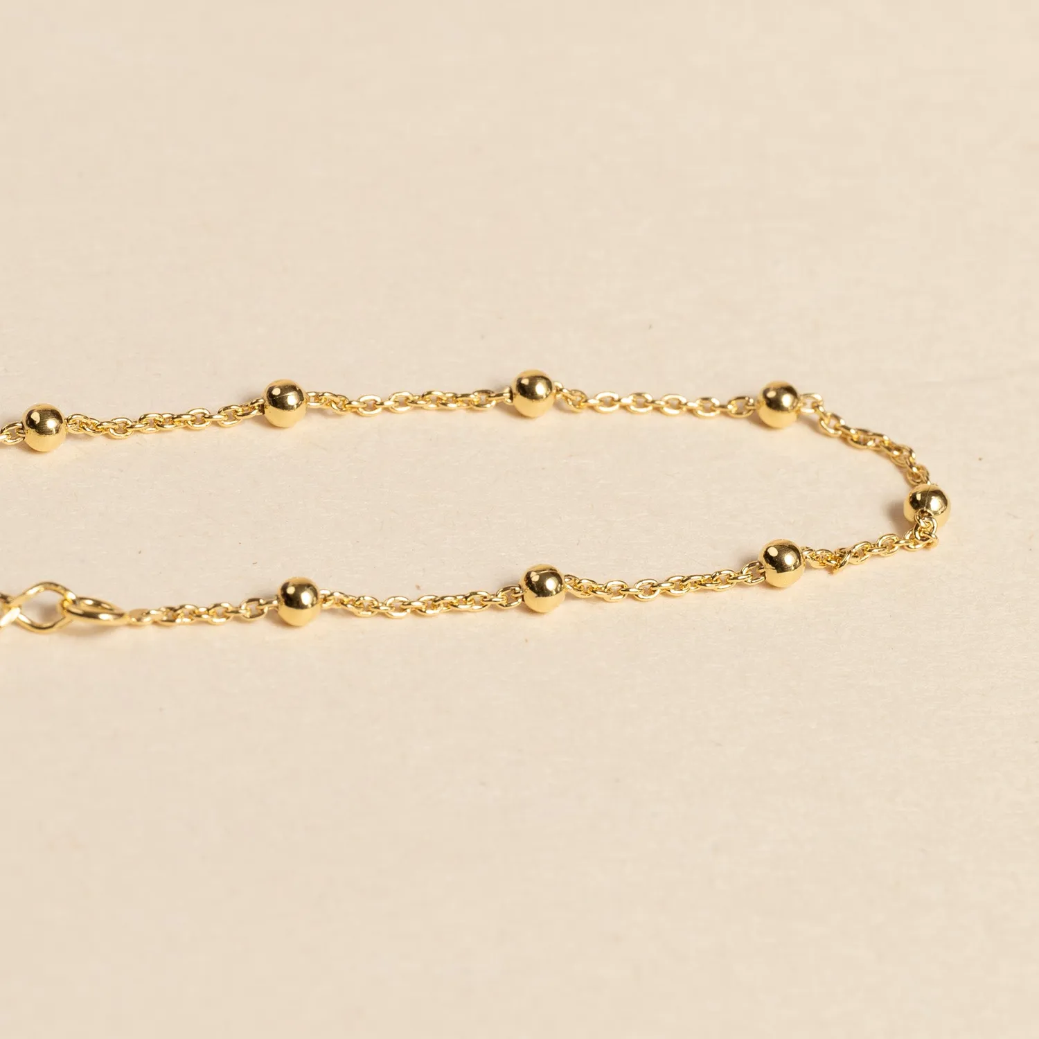 Sisi Copenhagen Alfa Golden armbånd forgyldt 15,5-19,5 cm