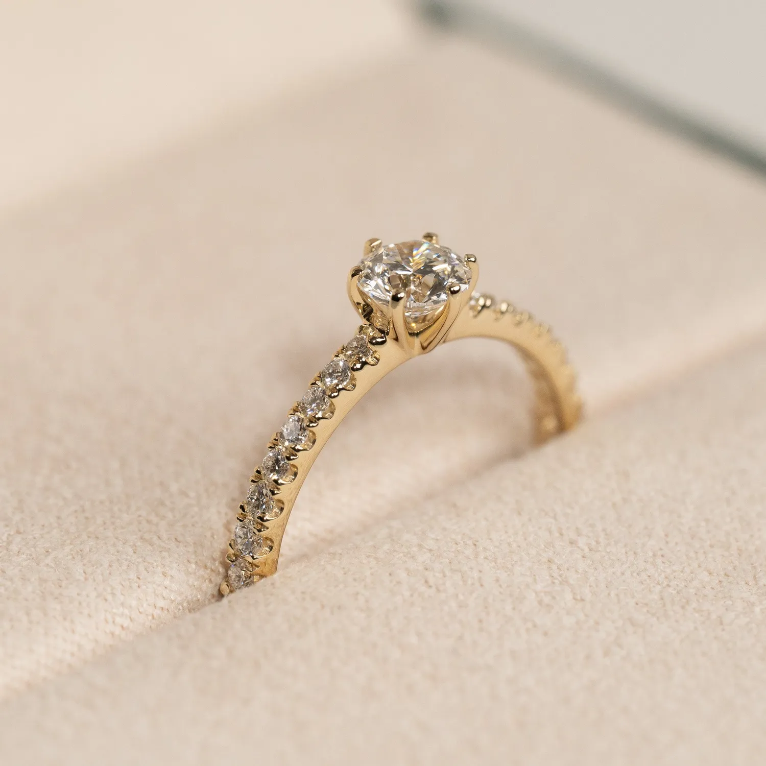 Sisi Copenhagen Classic Alliance ring hvidguld 0,7ct 52