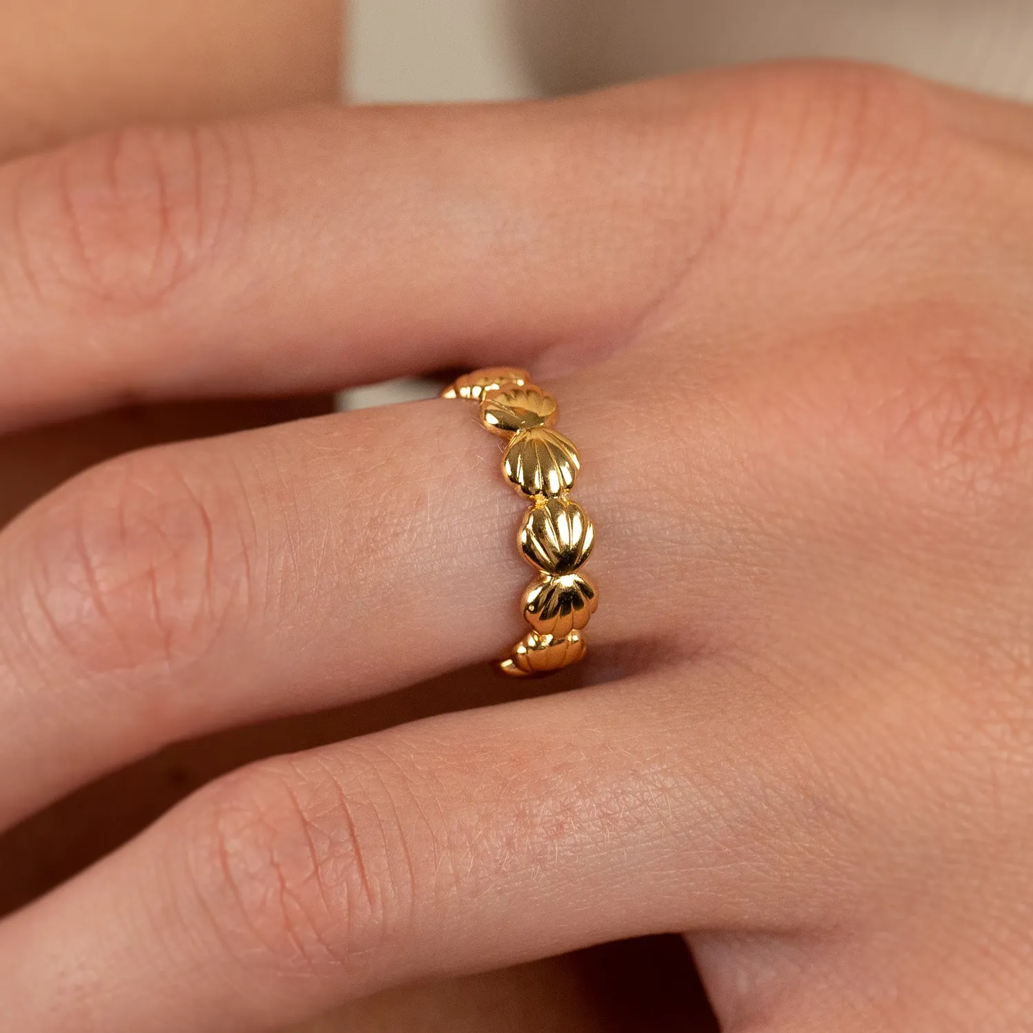 Sisi Copenhagen Merina ring forgyldt sølv str. 52