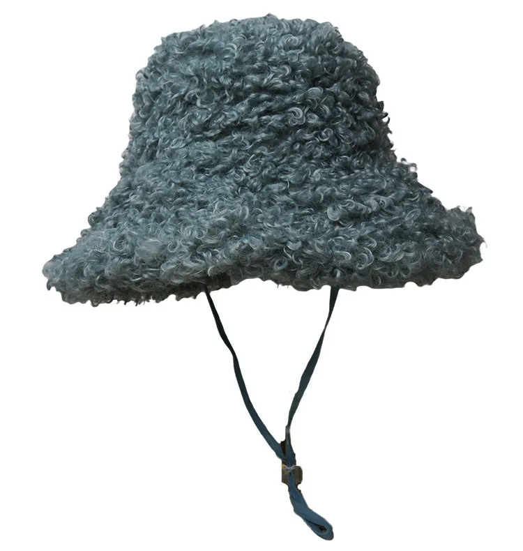 Wos Daisy hue mørk mint kunstpels 59 cm