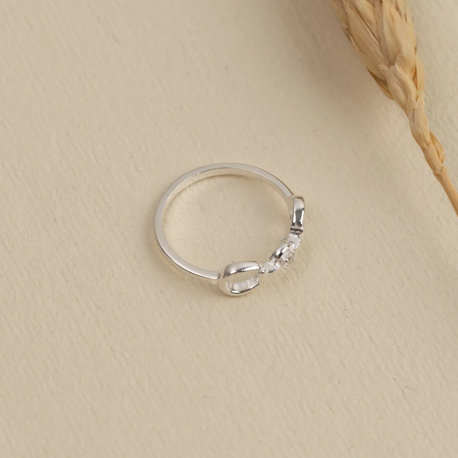 Sisi Copenhagen Sigge Crystal ring sølv zirkonia