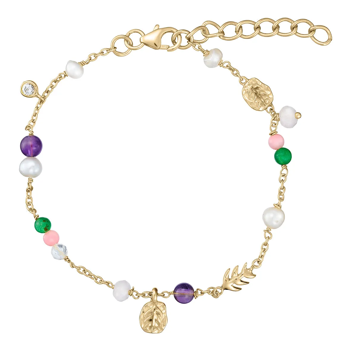 Bykjaergaard Arctic Colors armbånd forgyldt