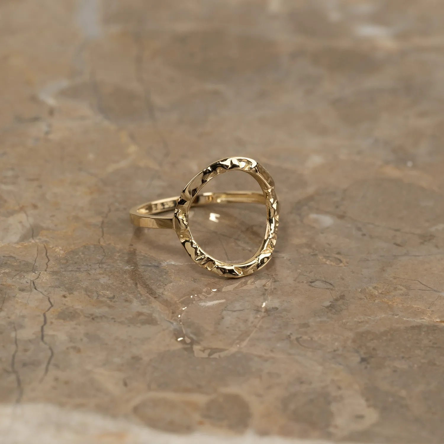 Sisi Copenhagen Sierra ring massivt guld 9 kt