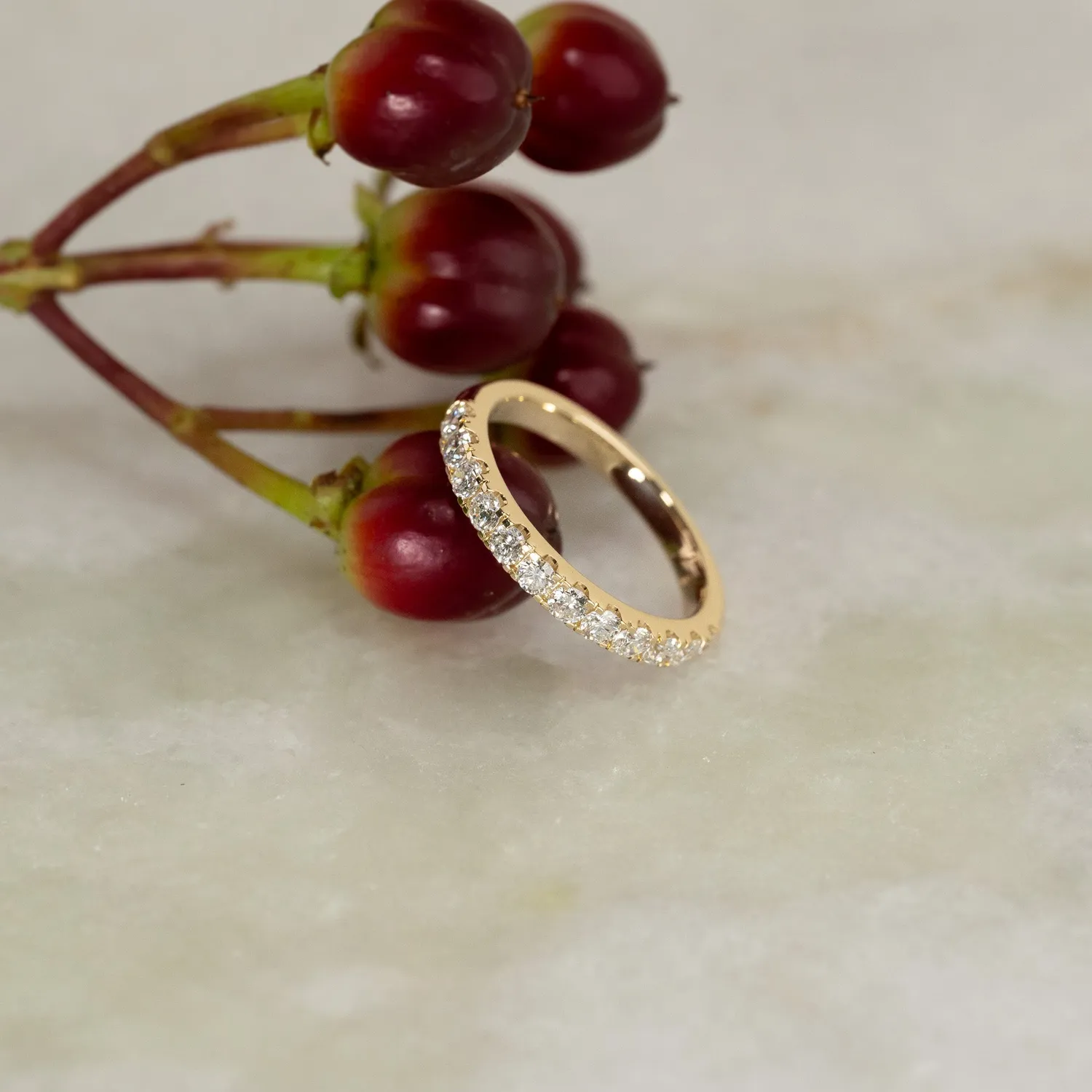 Sisi Copenhagen Alliance lab-diamantring 0,7 ct 14 kt guld