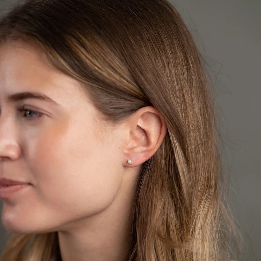 Sisi Copenhagen Elvira perleørestikker 9 kt guld par