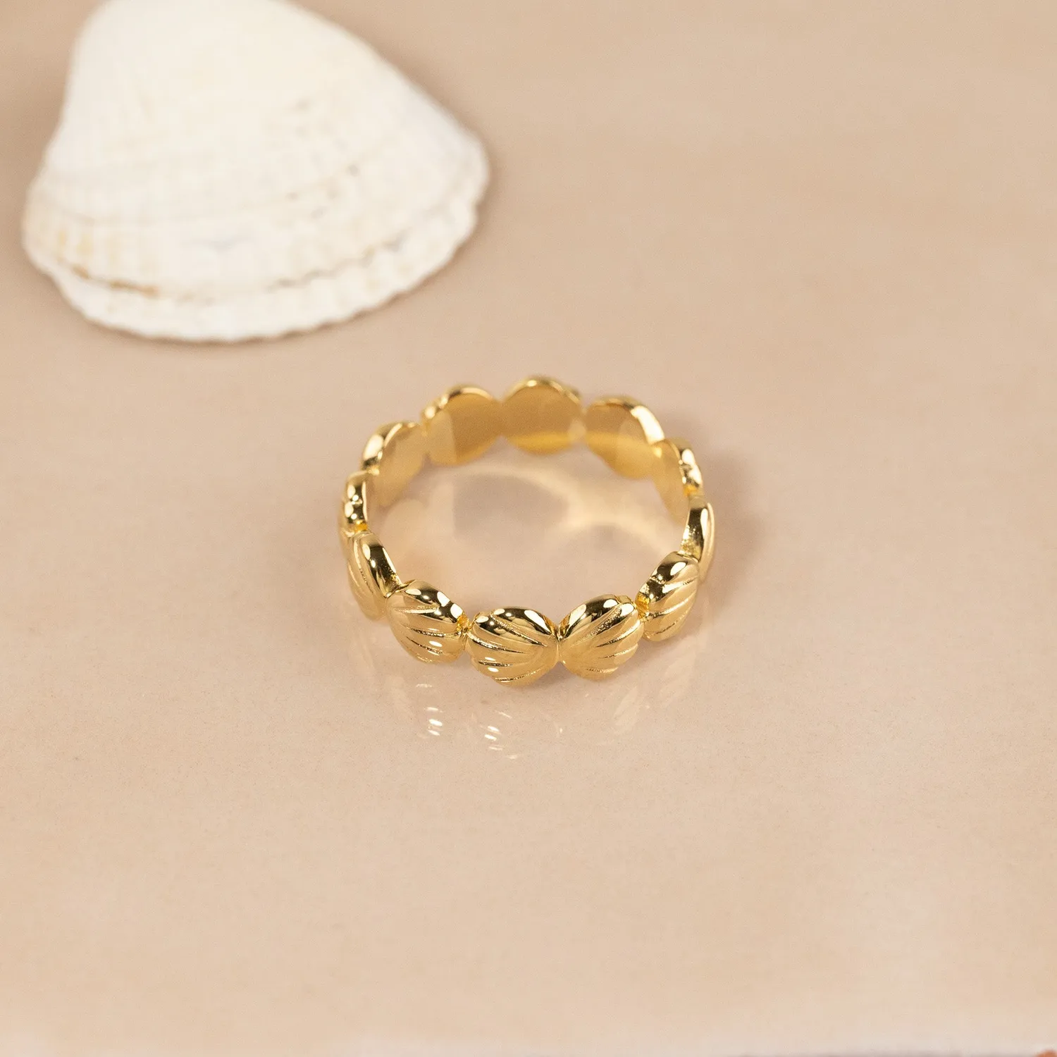 Sisi Copenhagen Merina ring forgyldt sølv str. 52