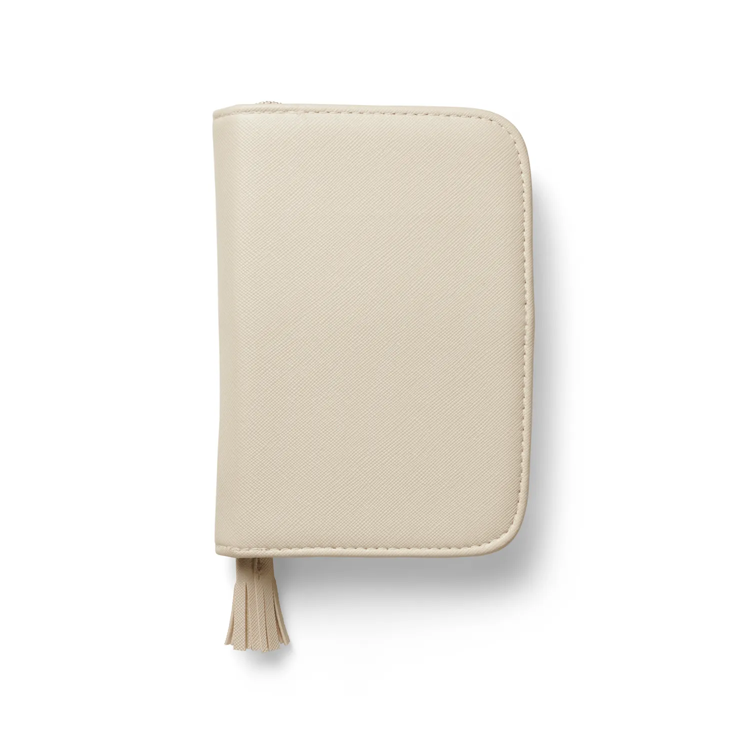 Orelia Cream Jewellery smykkeetui creme lynlås