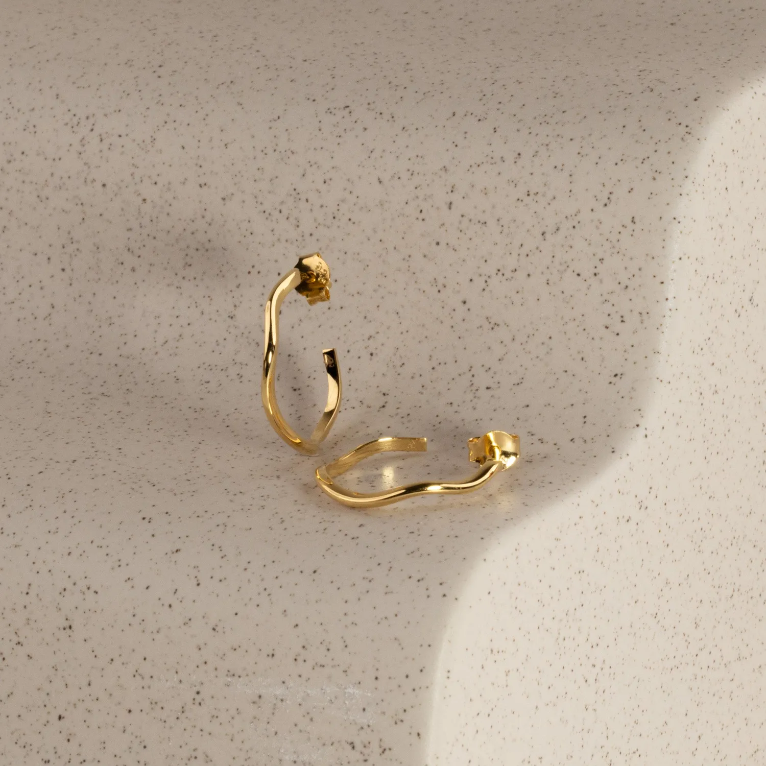 Sisi Copenhagen Gaia creoler forgyldt 20 mm par