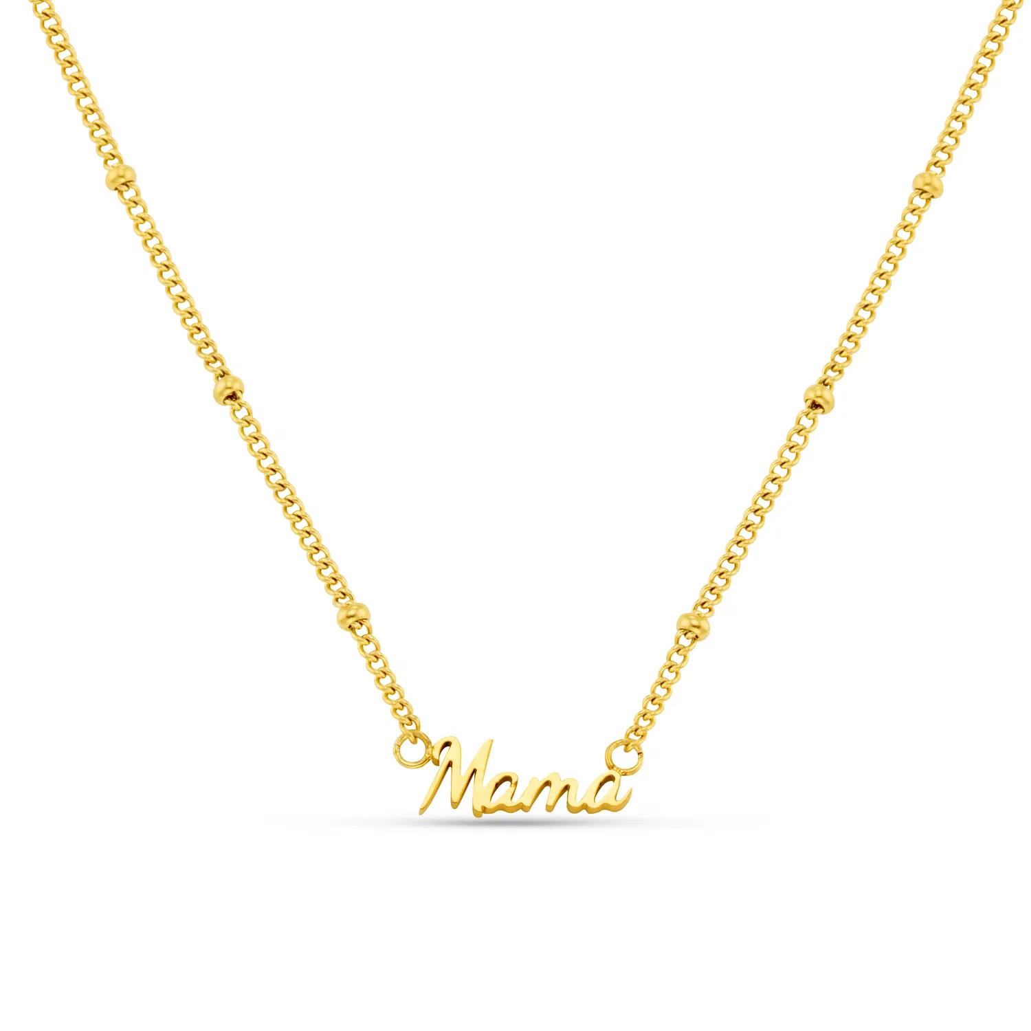 Orelia LUXE Personalised Name halskæde guld personlig