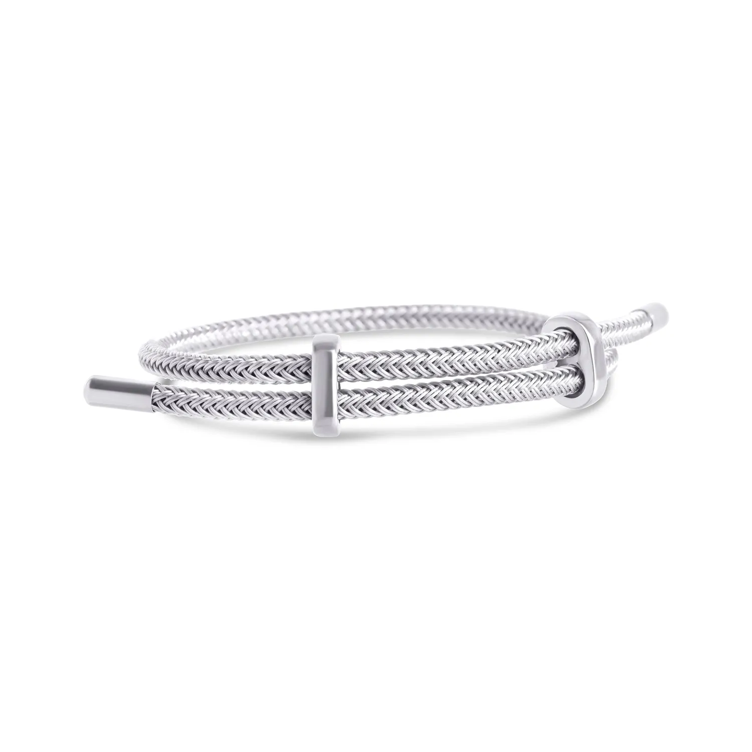 TIMI OF SWEDEN Henry armbånd rustfrit stål sort 4 mm