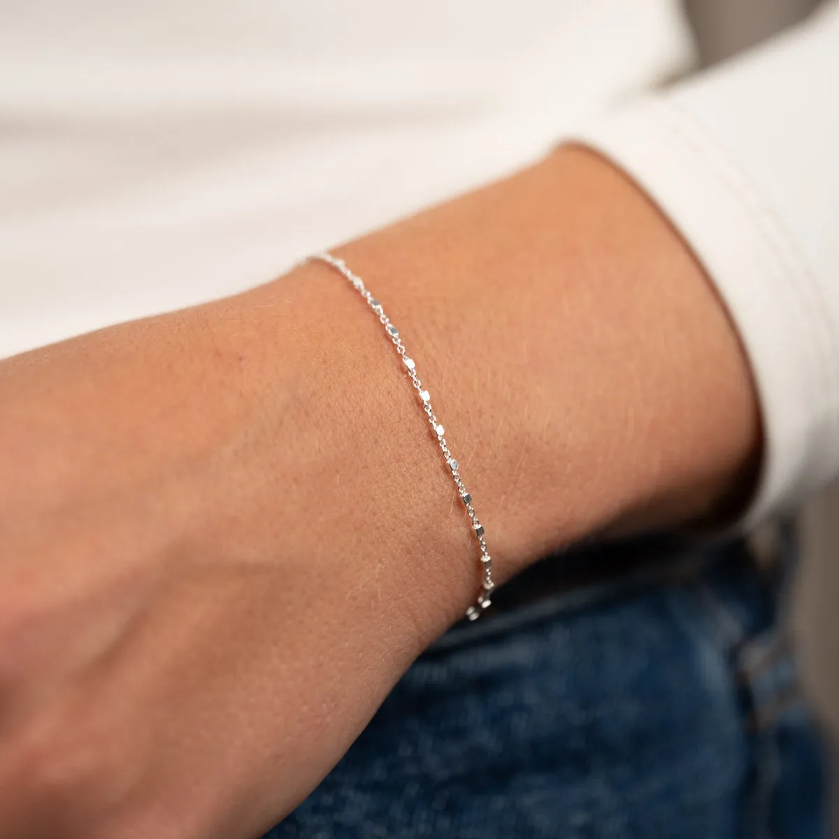 Sisi Copenhagen Delta armbånd sølv 15,5 cm