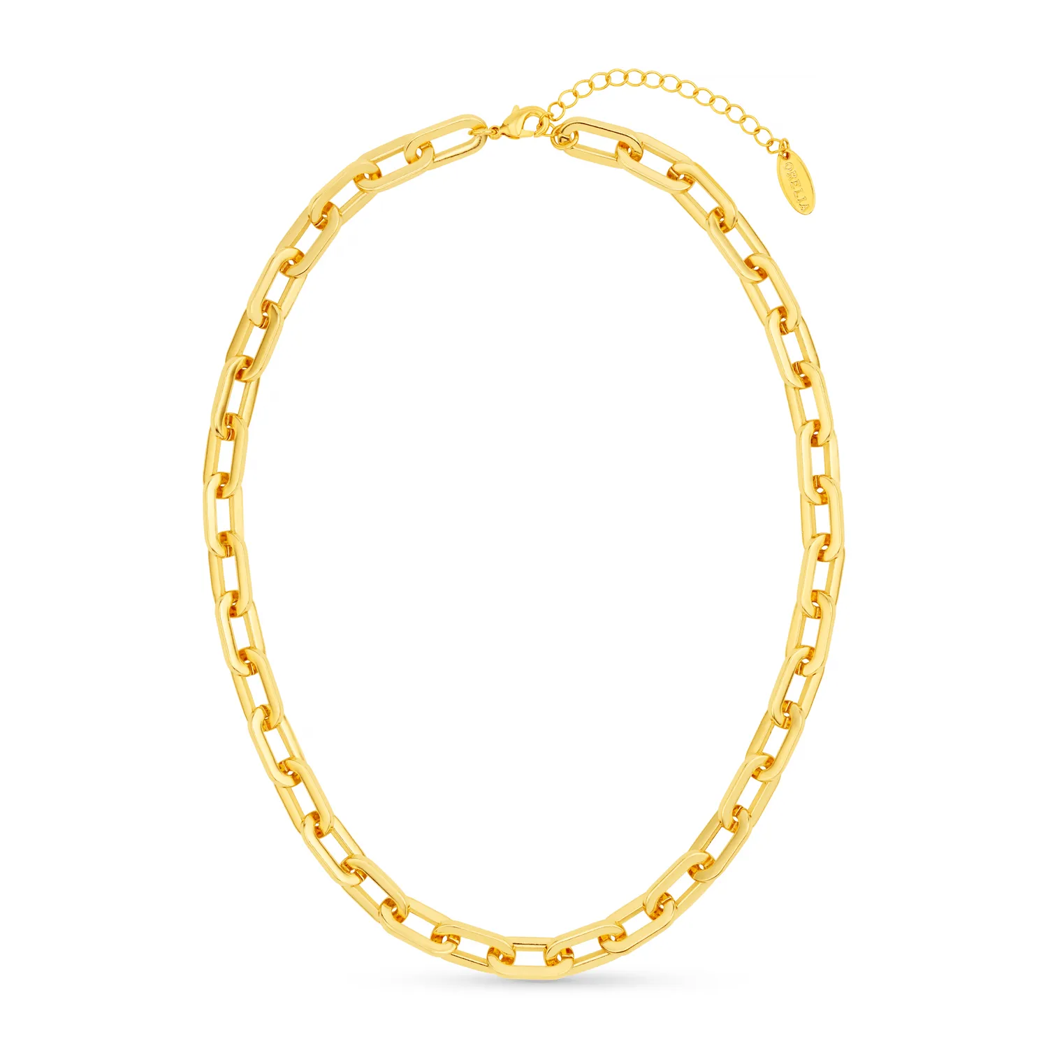 Orelia Chunky Large Link halskæde guld kraftig
