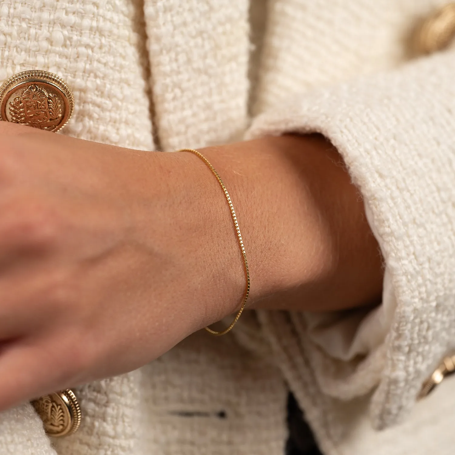 Sisi Copenhagen Venezia Small Golden armbånd 16+4 cm