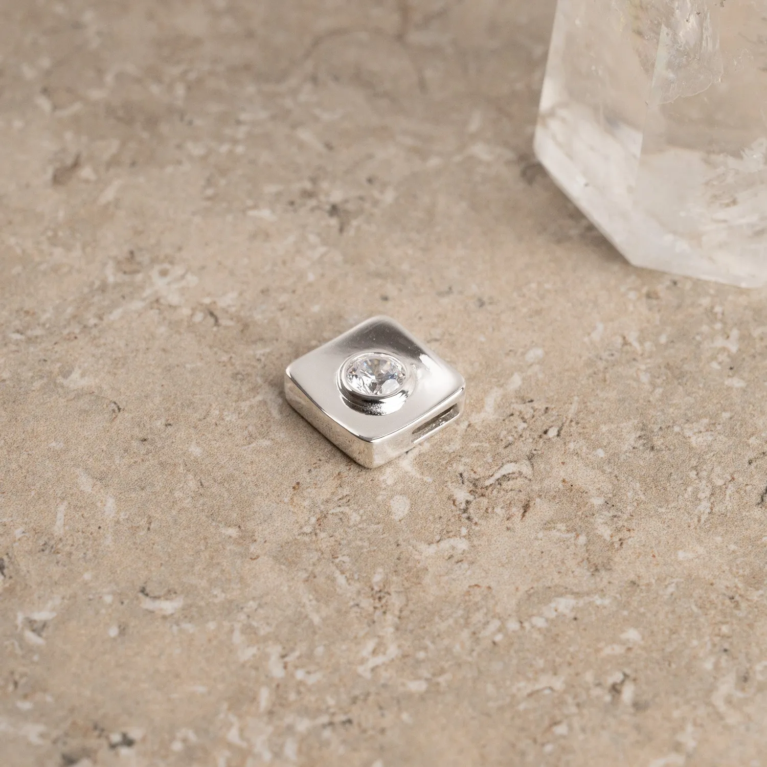 Sisi Copenhagen Mae Crystal vedhæng sølv klar zirkon