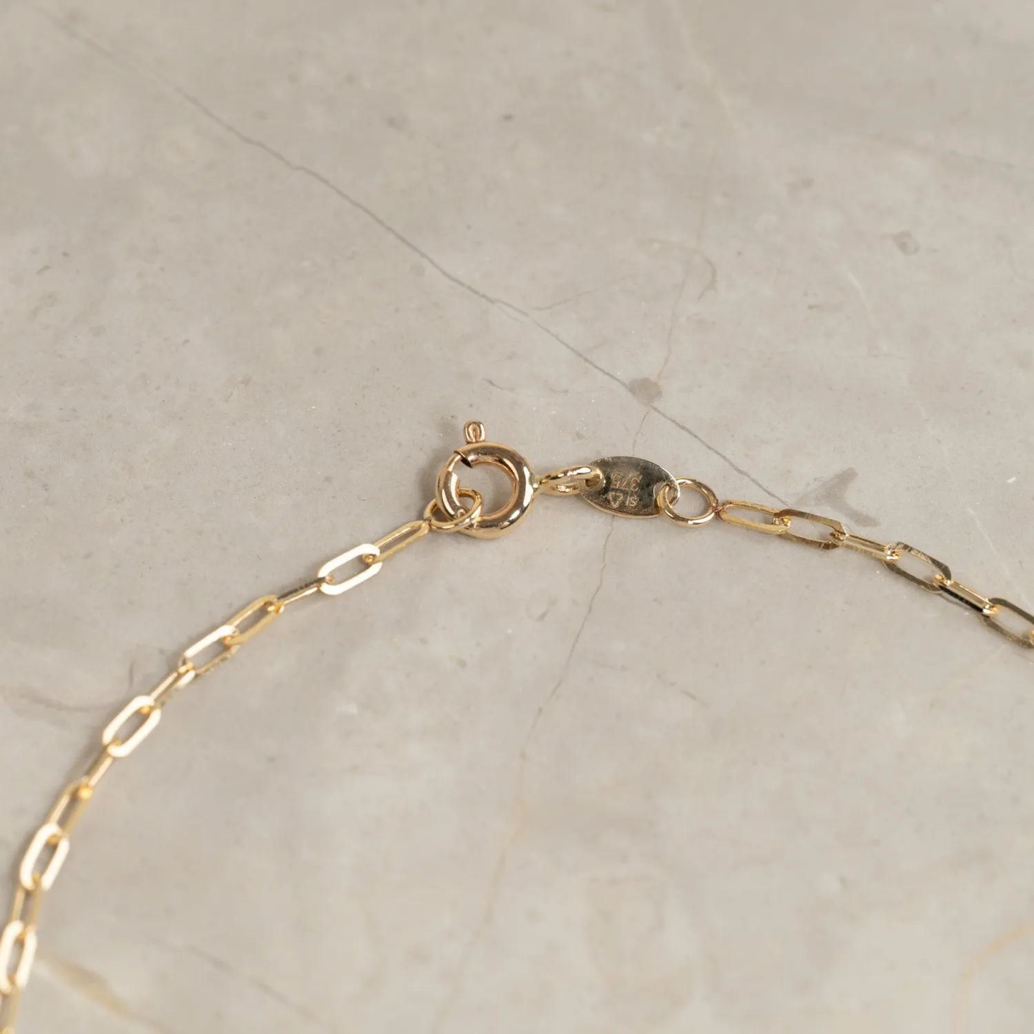 Sisi Copenhagen Alma Small armbånd massivt 9 kt guld 20 cm