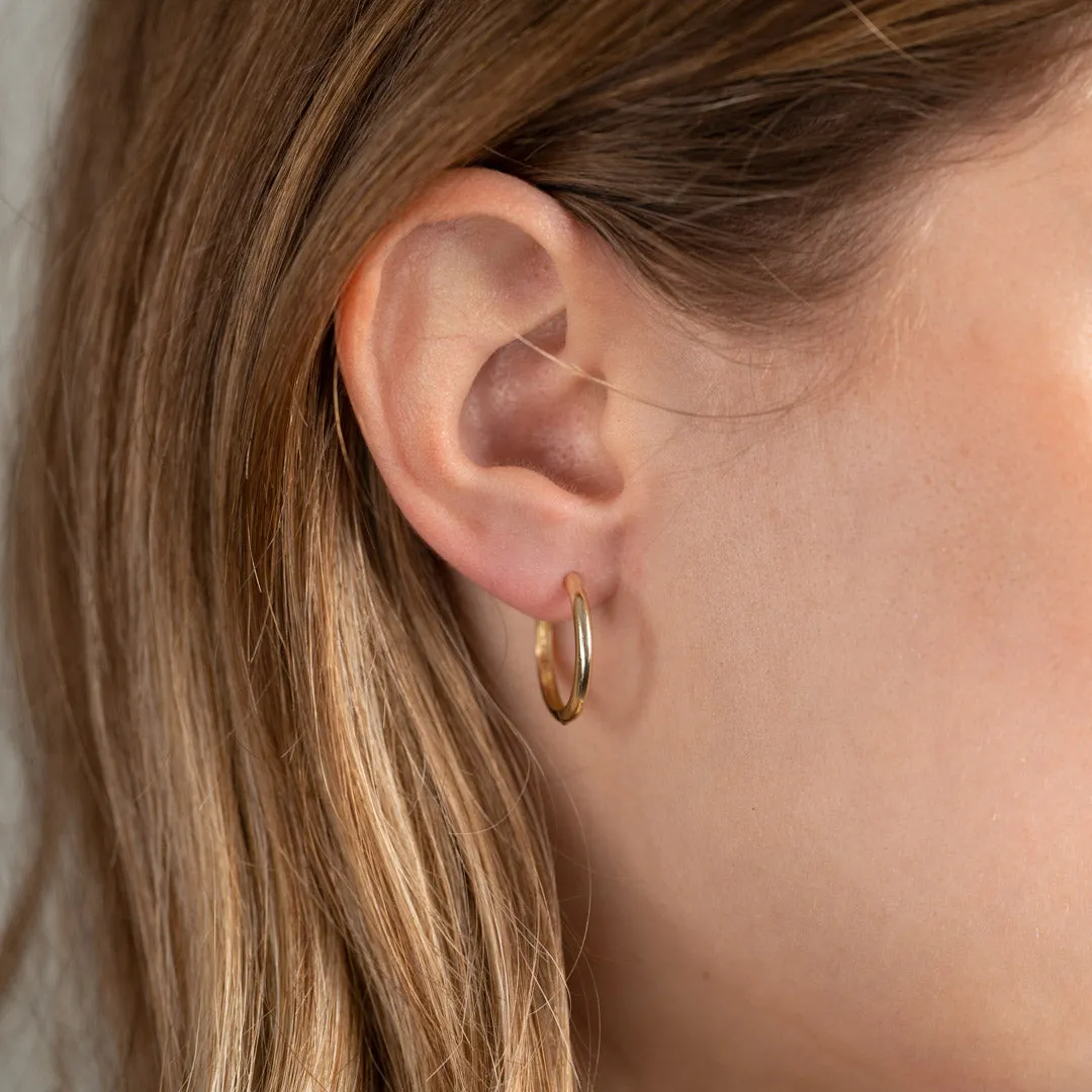 Sisi Copenhagen Nancy creoler par 20 mm 9 kt guld
