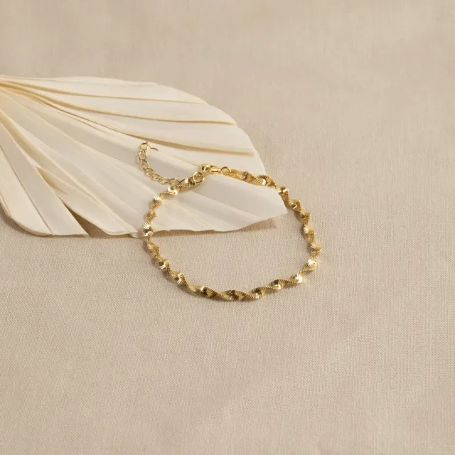 Sisi Copenhagen Amie Golden Bracelet armbånd forgyldt