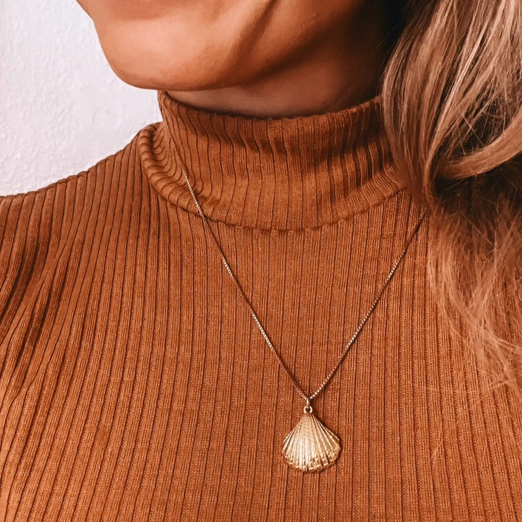 Sunshine & She Musling Vedhæng sølv forgyldt