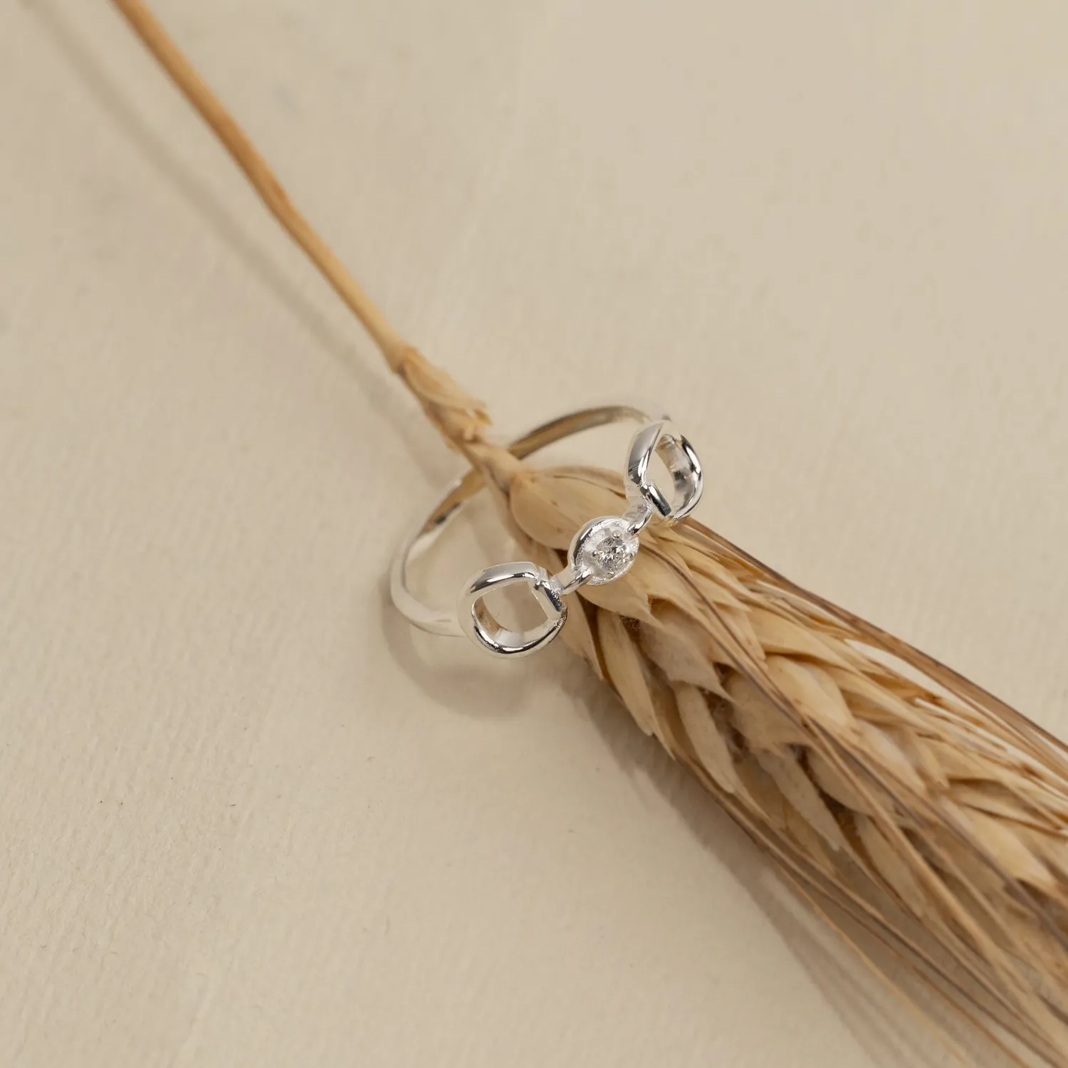 Sisi Copenhagen Sigge Crystal ring sølv zirkonia