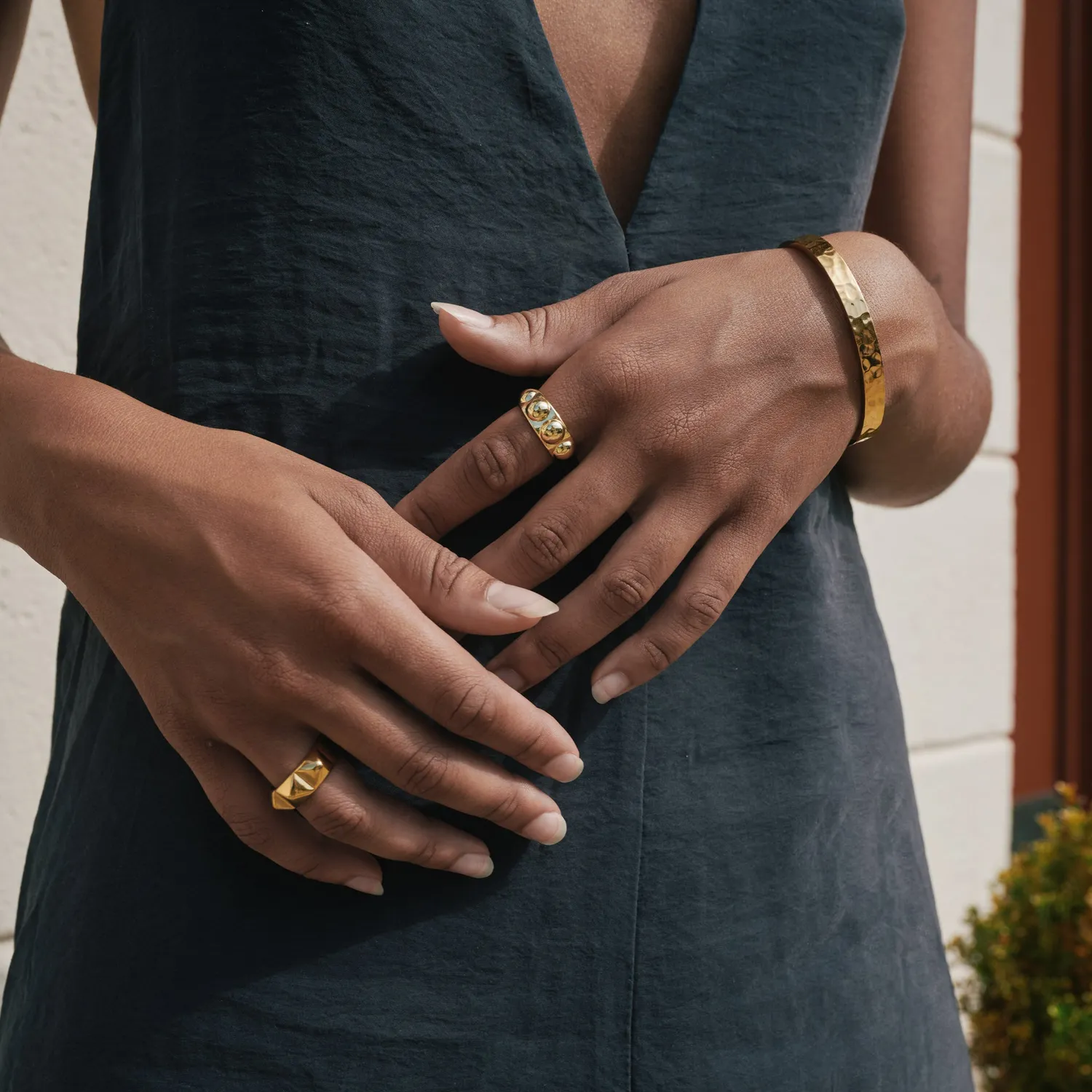 TIMI OF SWEDEN Ru spike ring rustfrit stål sølv 17,5