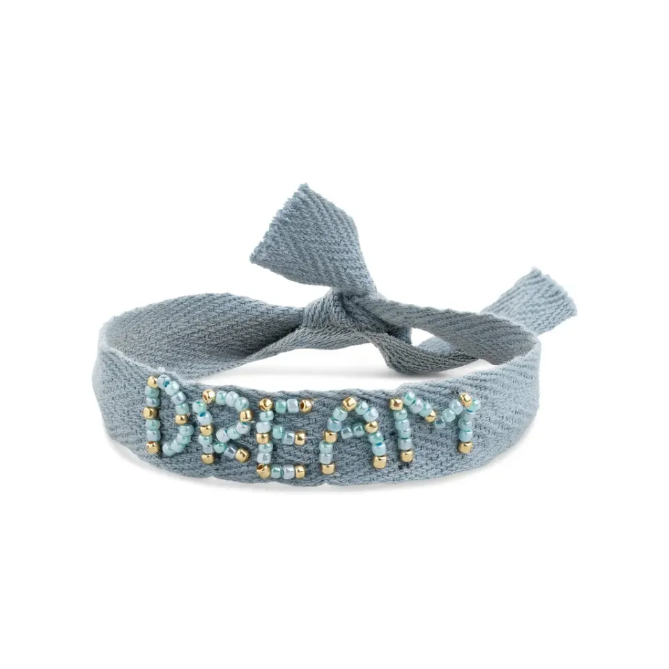 TIMI OF SWEDEN Elodie ribbon armbånd justerbart stof
