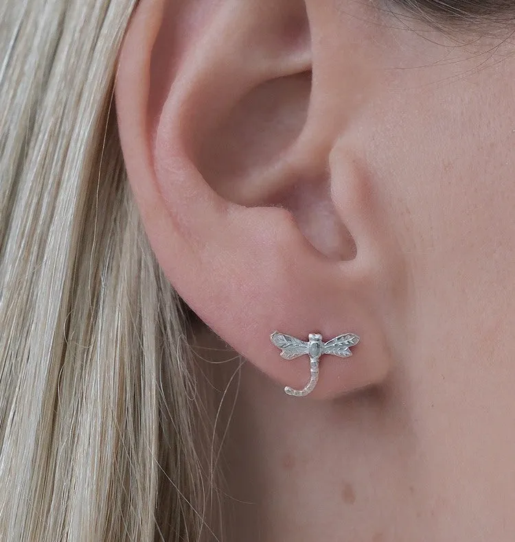 Wos Olly stud ørering sølv guldsmed single