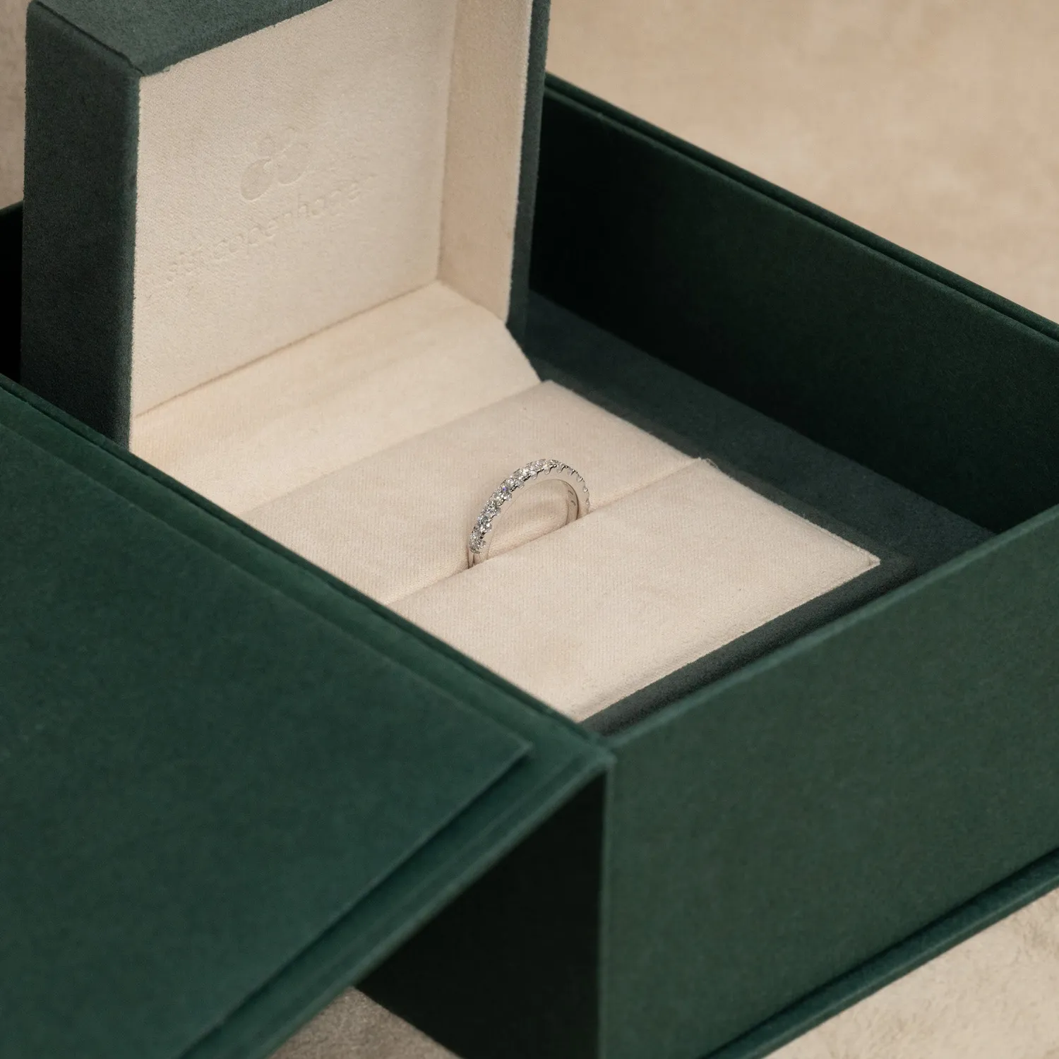 Sisi Copenhagen Alliance ring 0,7 ct hvidguld 14 kt