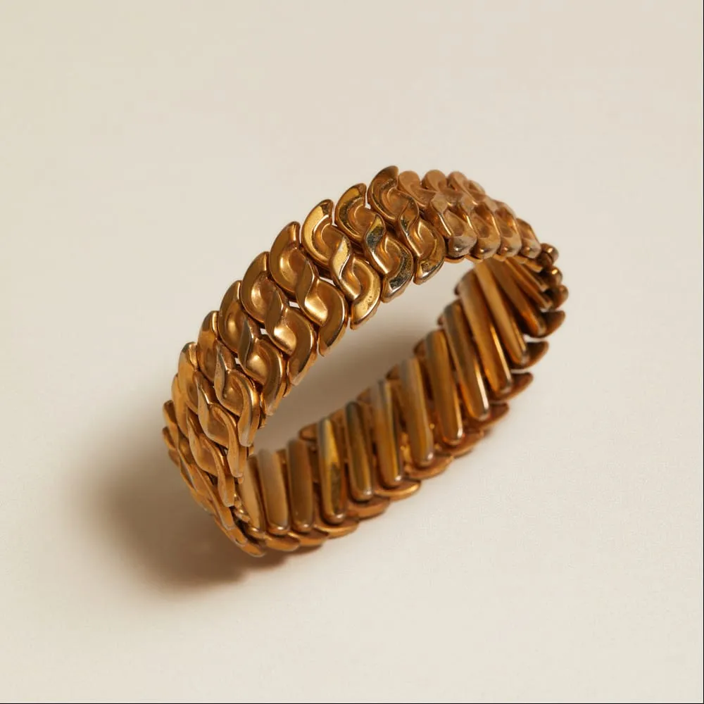 Orelia Vintage Metal Stretch armbånd elastik