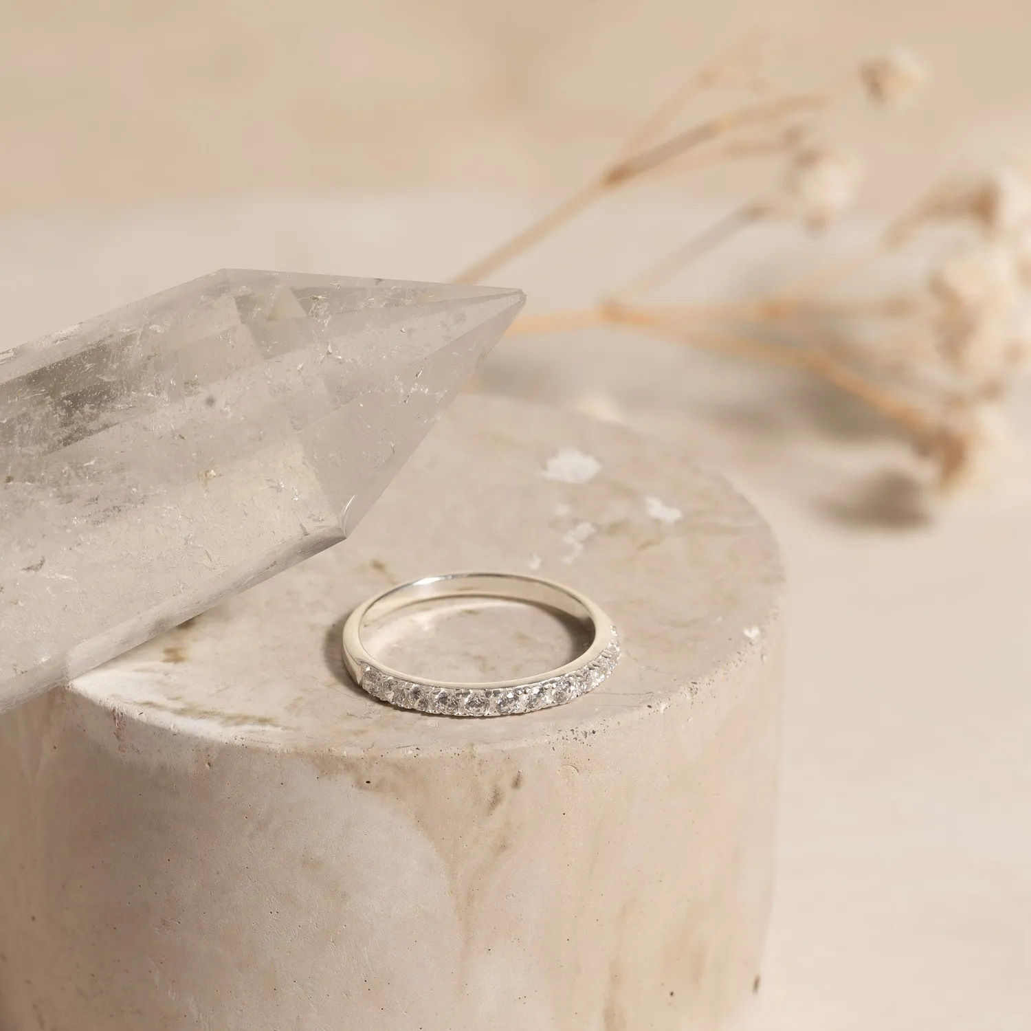 Sisi Copenhagen Alice Crystal ring sølv zirkon