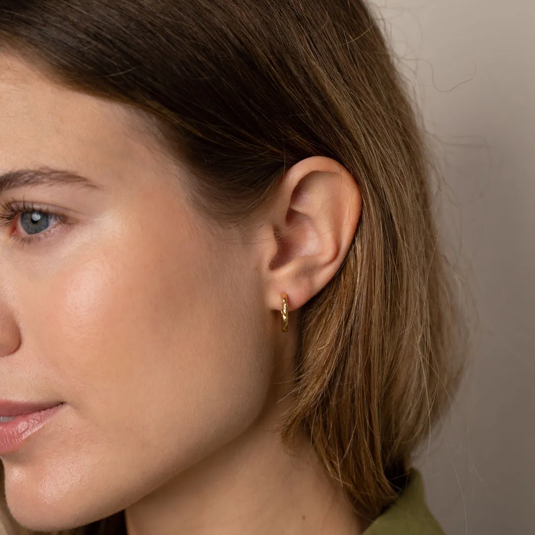 Sisi Copenhagen Selina creoløreringe forgyldt 15 mm