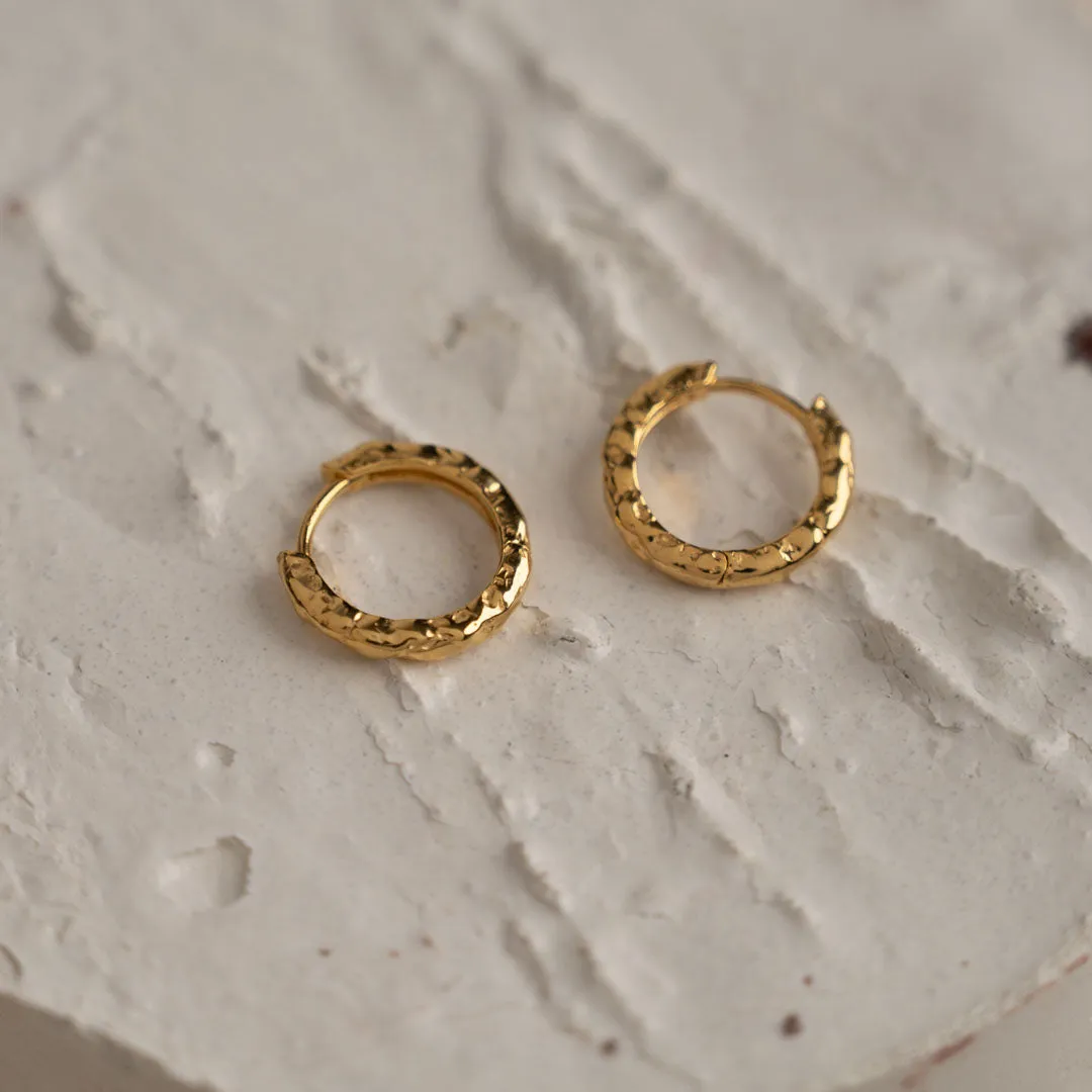 Sisi Copenhagen Selina creoløreringe forgyldt 15 mm
