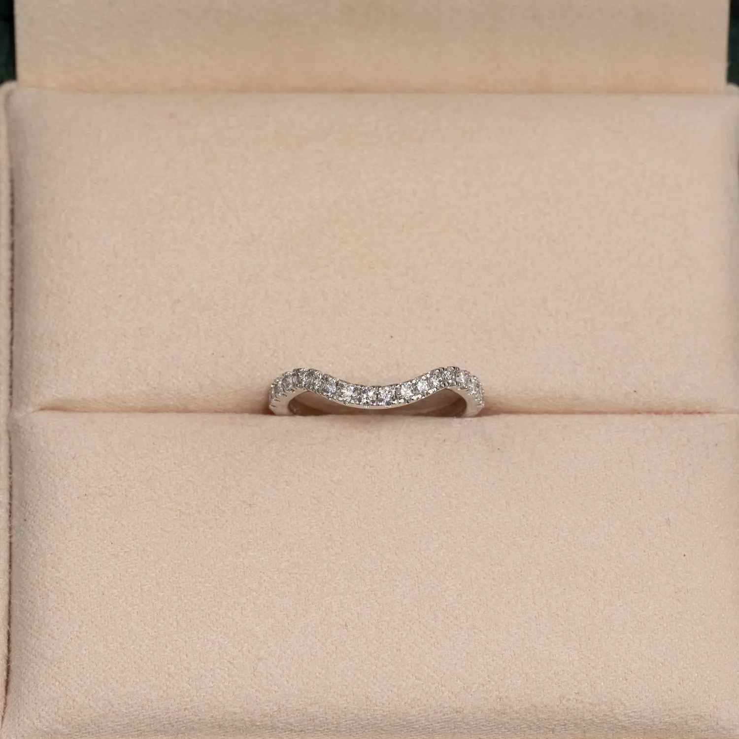 Sisi Copenhagen alliance ring hvidguld 14 kt 0,30 ct