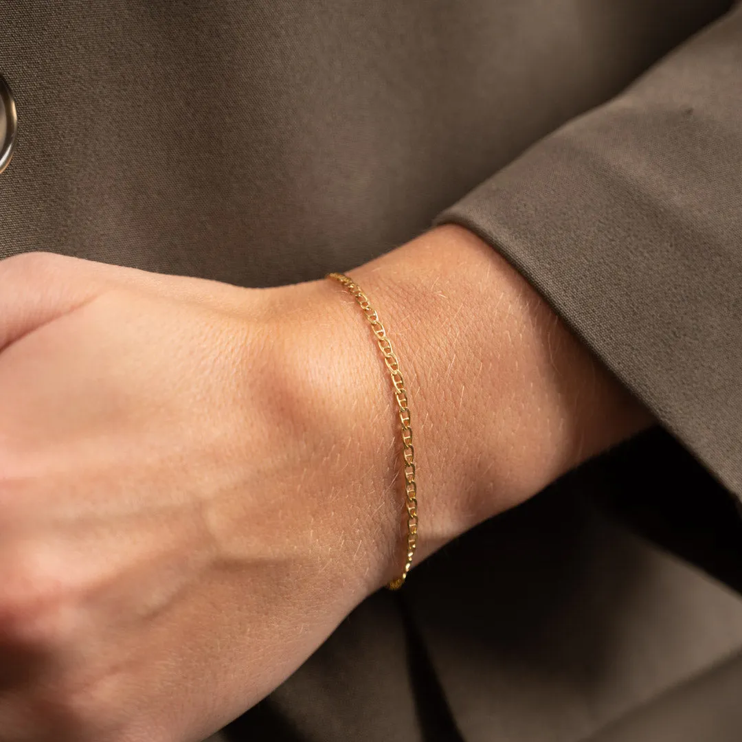 Sisi Copenhagen Auda armbånd forgyldt 2,1mm