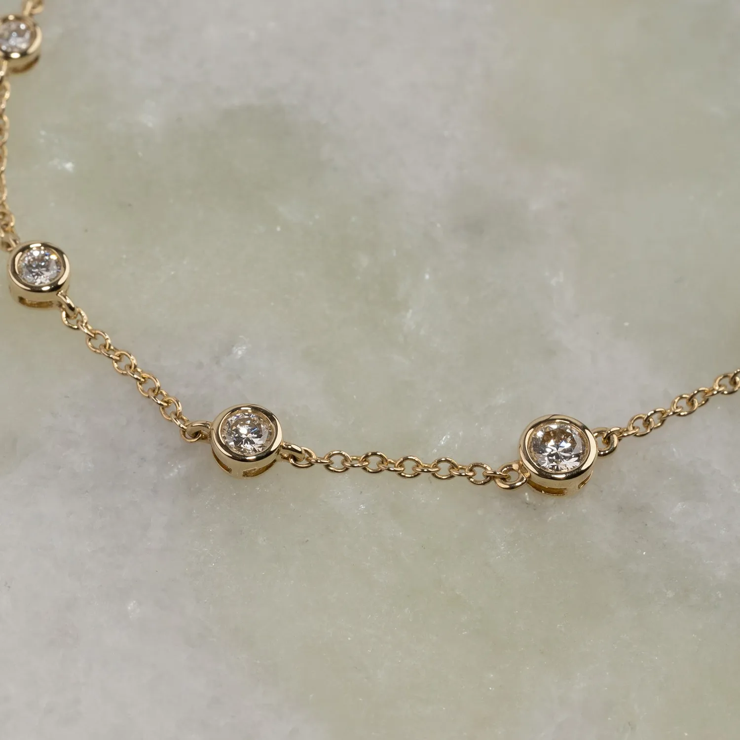 Sisi Copenhagen Diamond armbånd 14 kt guld 0,75 ct