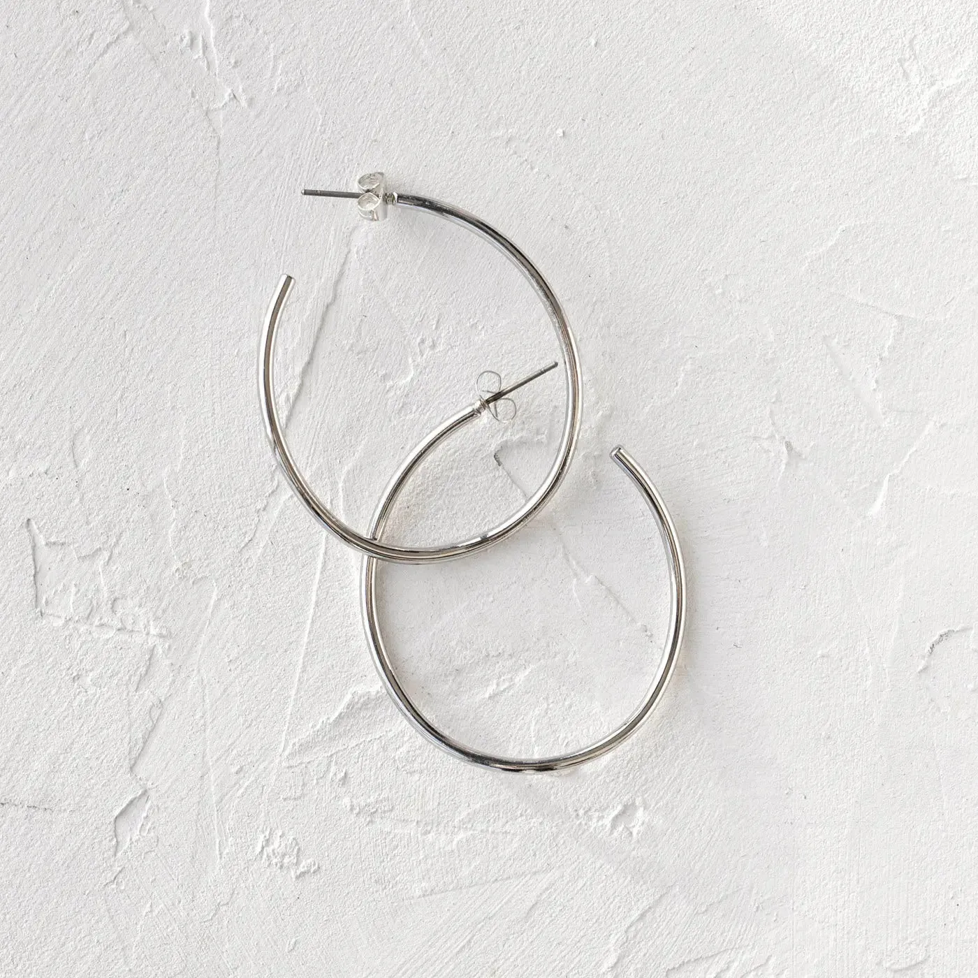 Timi of Sweden Natalie øreringe large hoops 40 mm