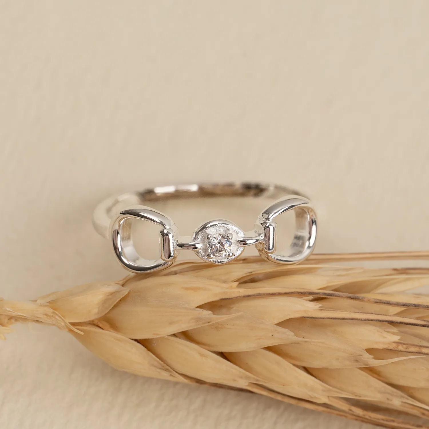 Sisi Copenhagen Sigge Crystal ring sølv zirkonia