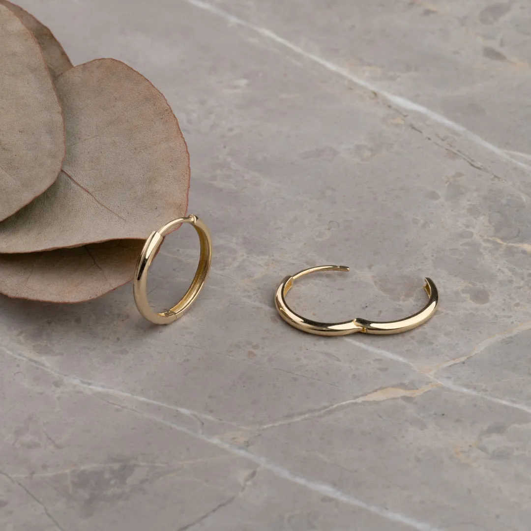 Sisi Copenhagen Nancy creoler par 20 mm 9 kt guld