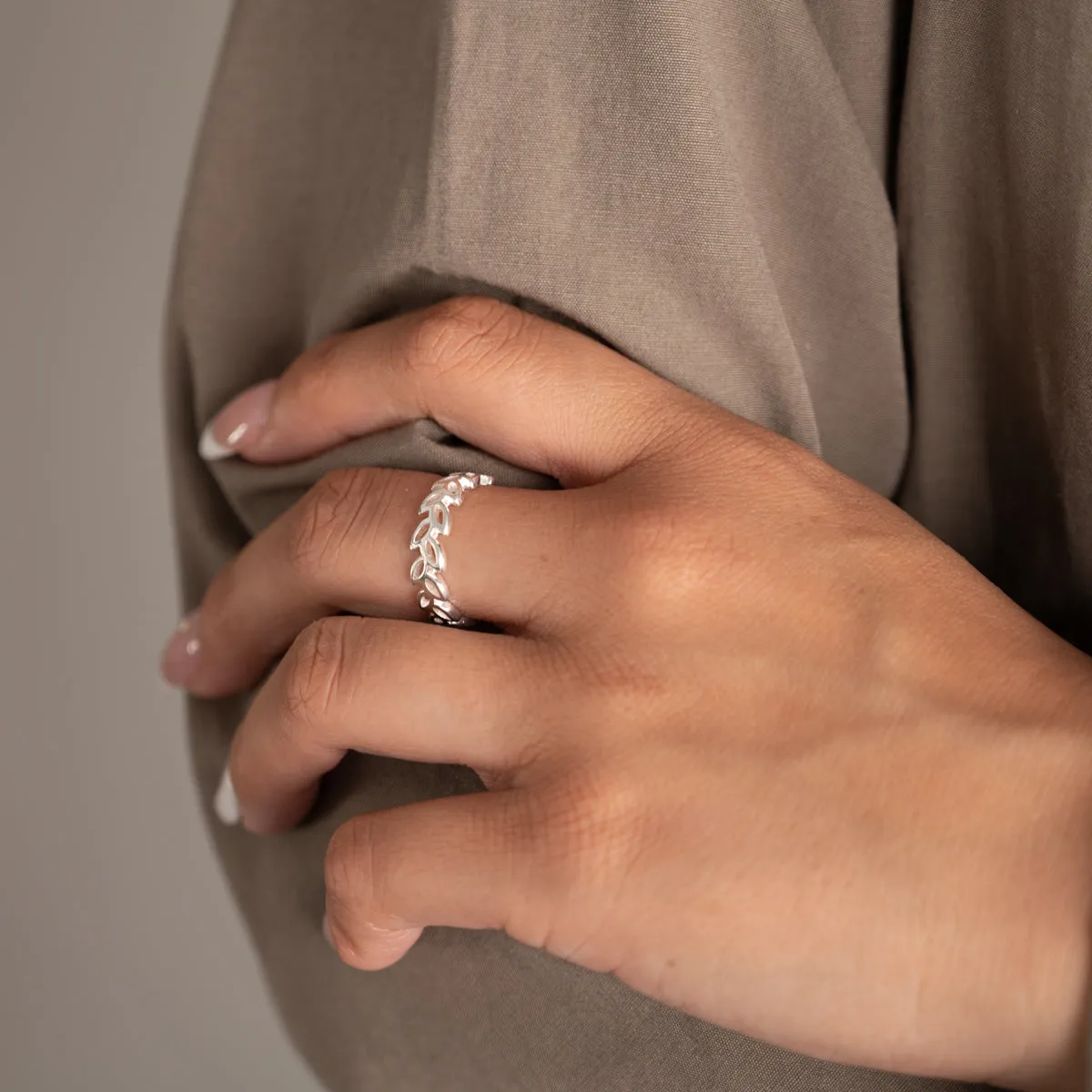 Sisi Copenhagen Bloom ring sølv str. 49 – 5 mm