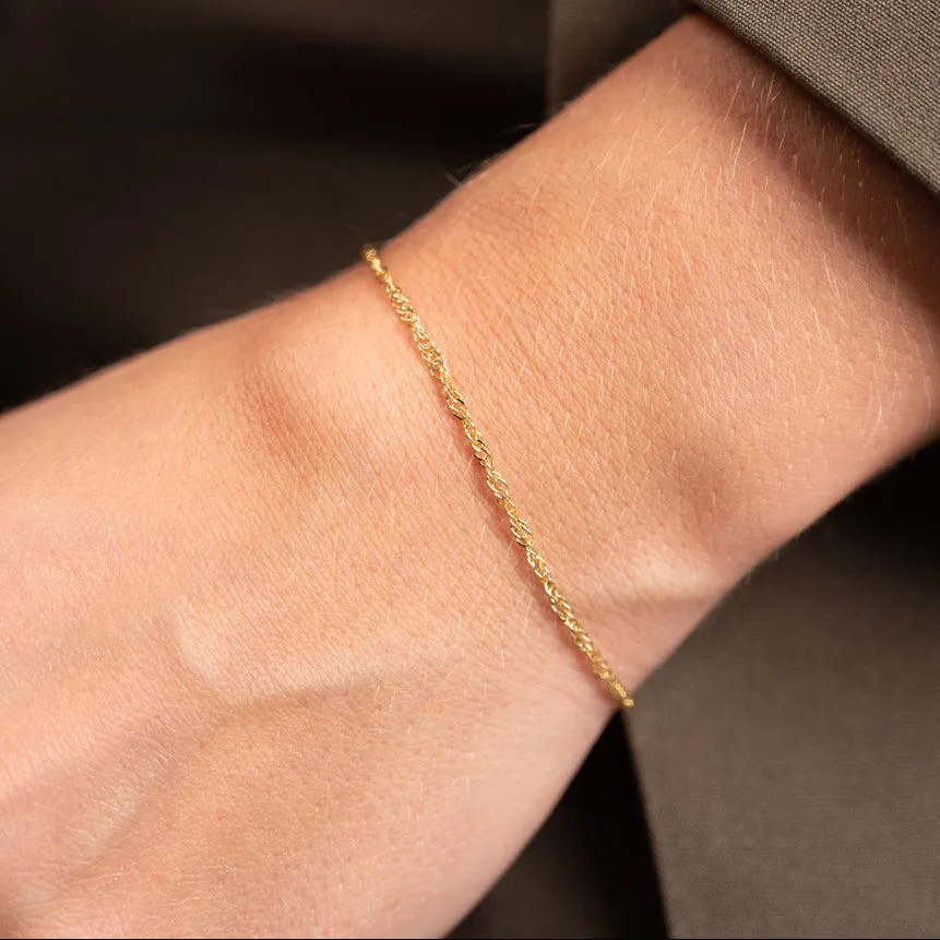 Sisi Copenhagen Leonora Solid Gold armbånd 9 kt guld
