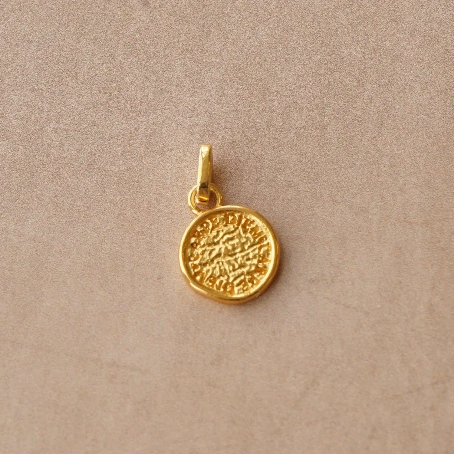 Orelia LUXE Coin charm forgyldt guld clip-on