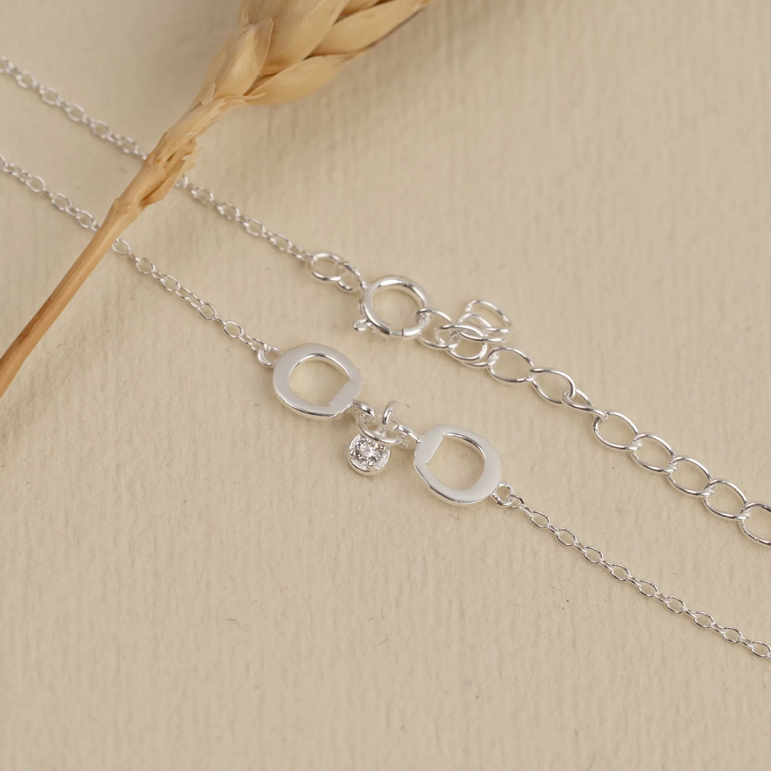Sisi Copenhagen Sigge armbånd sølv 16+4 cm zirkon