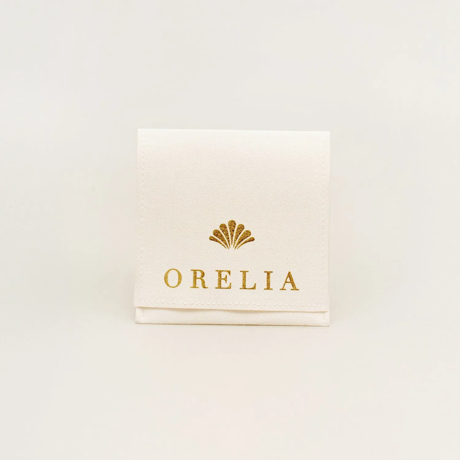 Orelia LUXE Statement Pearl Drop hoop øreringe guld