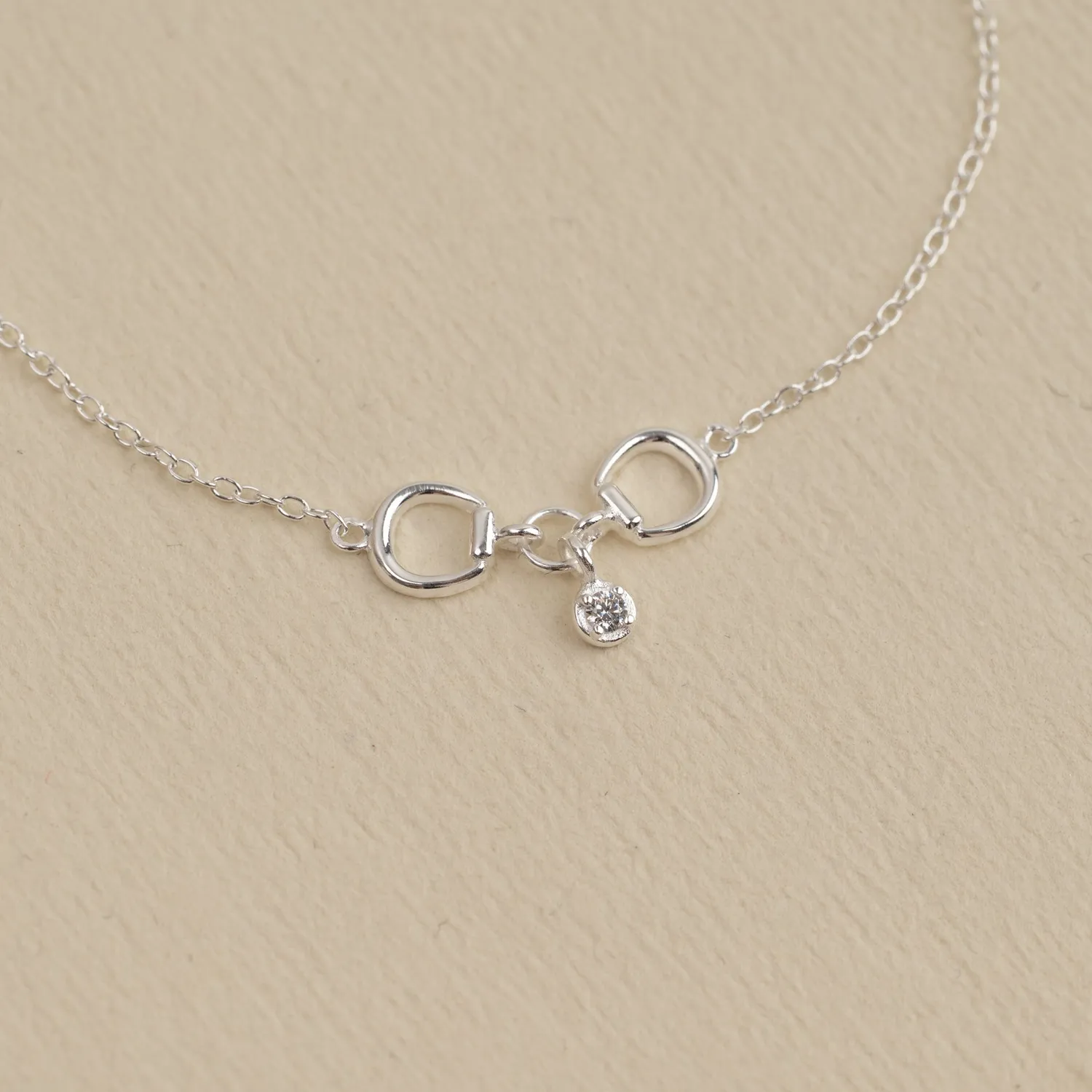 Sisi Copenhagen Sigge armbånd sølv 16+4 cm zirkon
