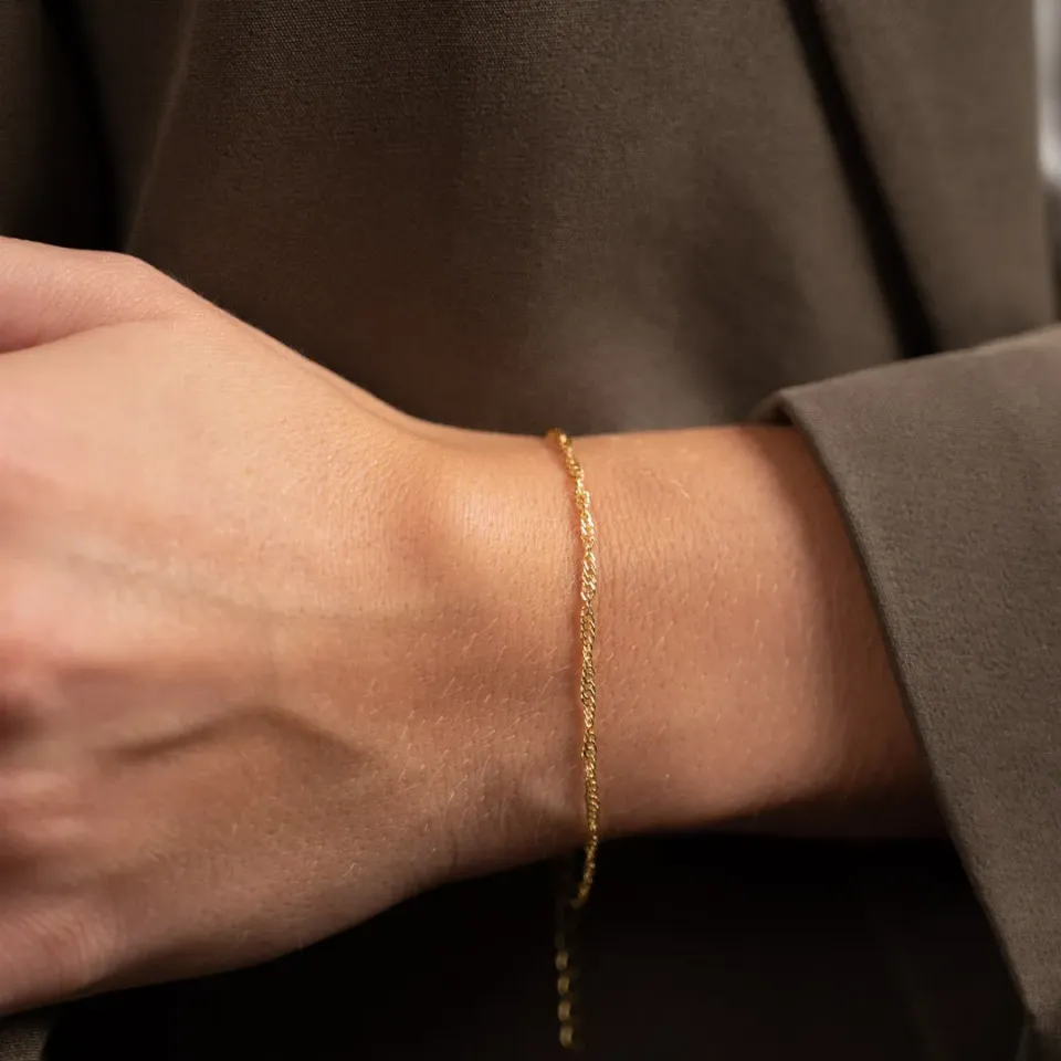 Sisi Copenhagen Leonora Solid Gold armbånd 9 kt guld